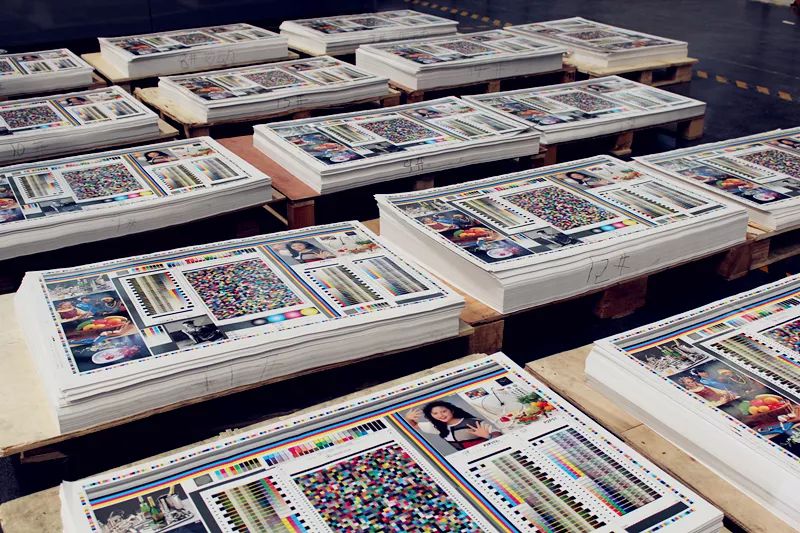 南京印刷廠 校色印刷品