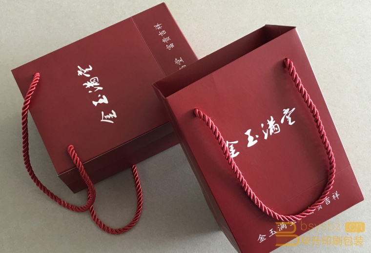 金玉滿堂通用型手提袋、南京手提袋印刷