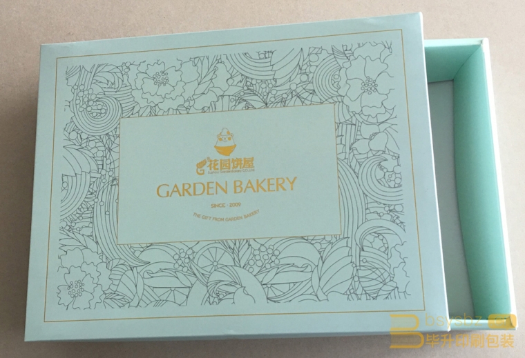 花園餅屋高檔打包盒