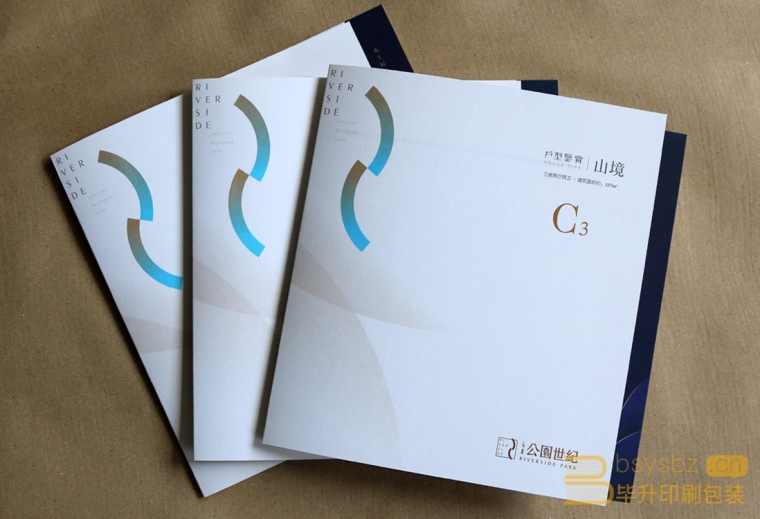 仁恒公園世紀、二折頁印刷、樓書印刷