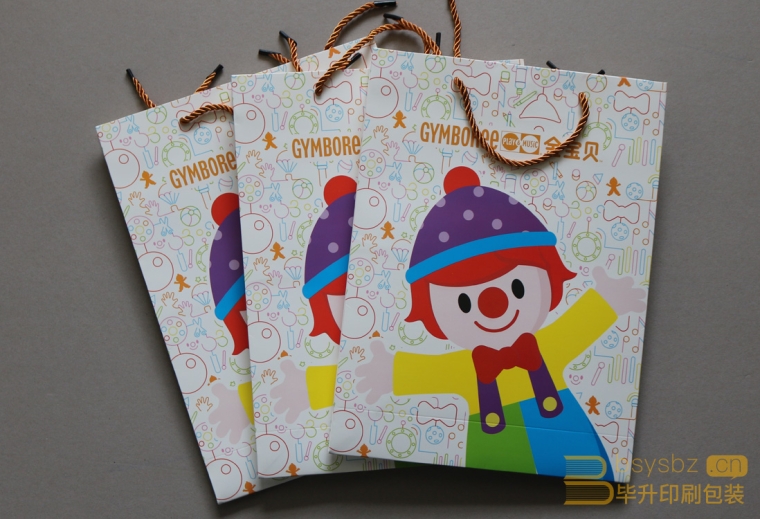 金寶貝手提袋、兒童品牌手提袋印刷