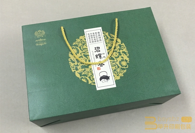 碧螺春茶葉茶葉手提袋印刷、藝術(shù)紙手提袋印刷
